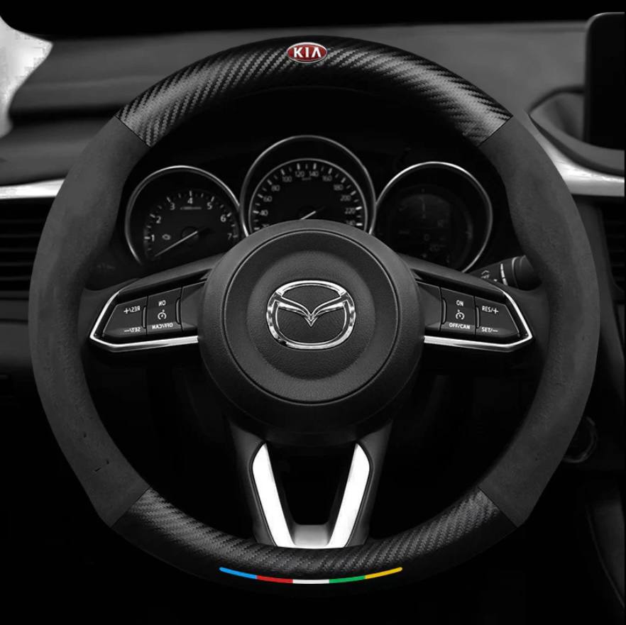 Non-Slip Steering Wheel Cover for Comfort and Grip