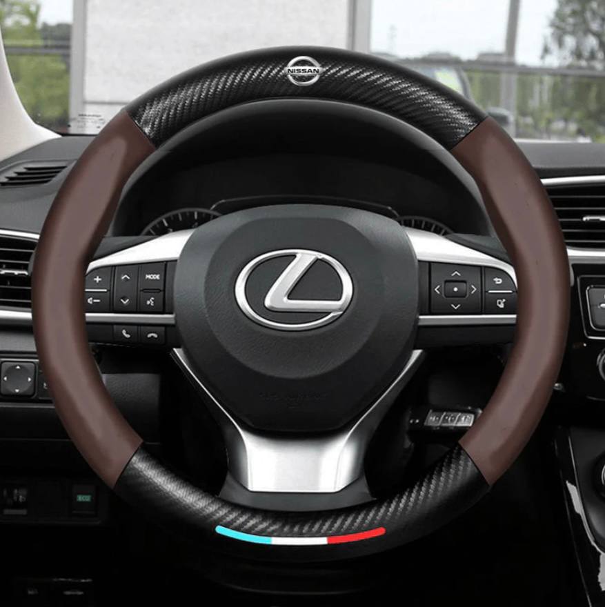Non-Slip Steering Wheel Cover for Comfort and Grip