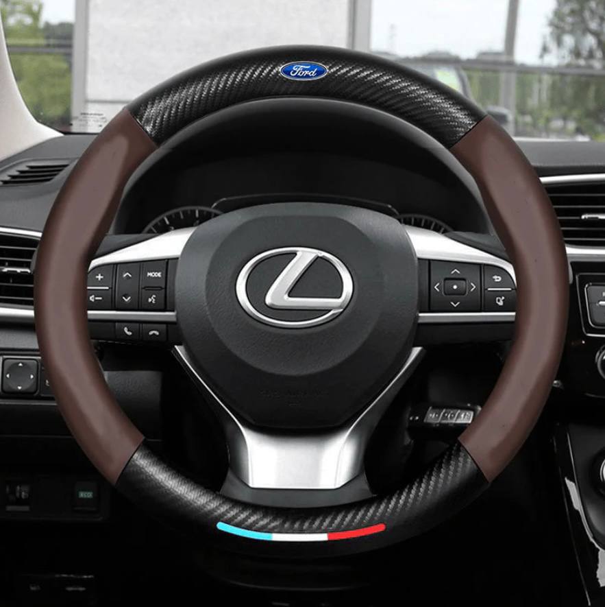 Non-Slip Steering Wheel Cover for Comfort and Grip