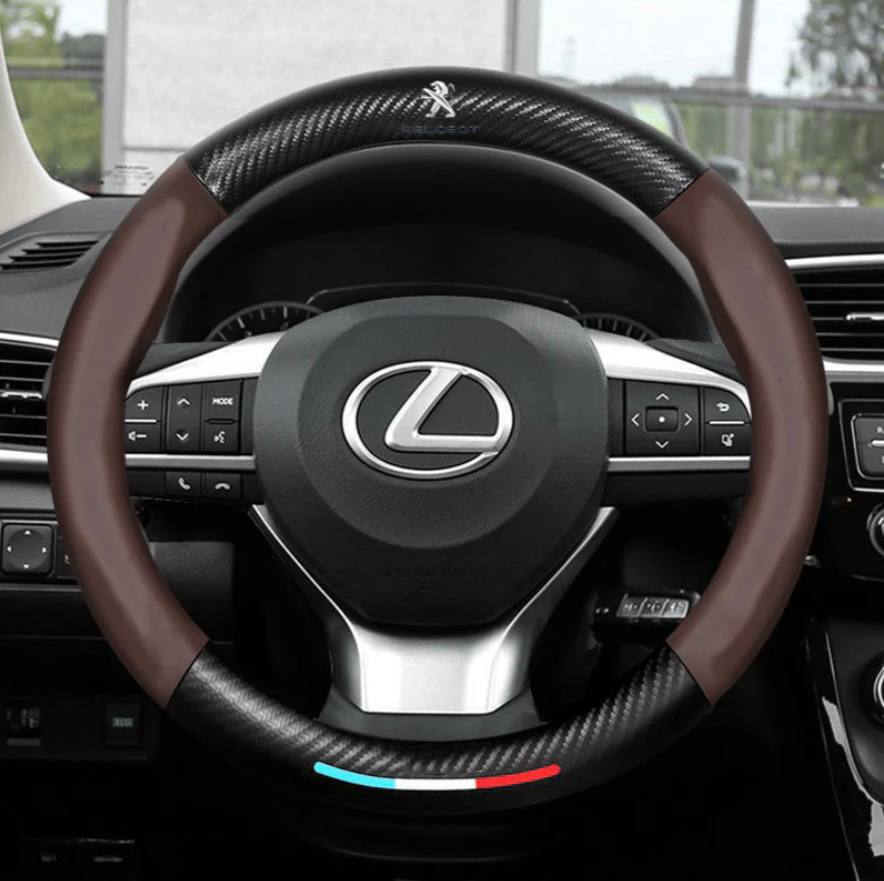 Non-Slip Steering Wheel Cover for Comfort and Grip