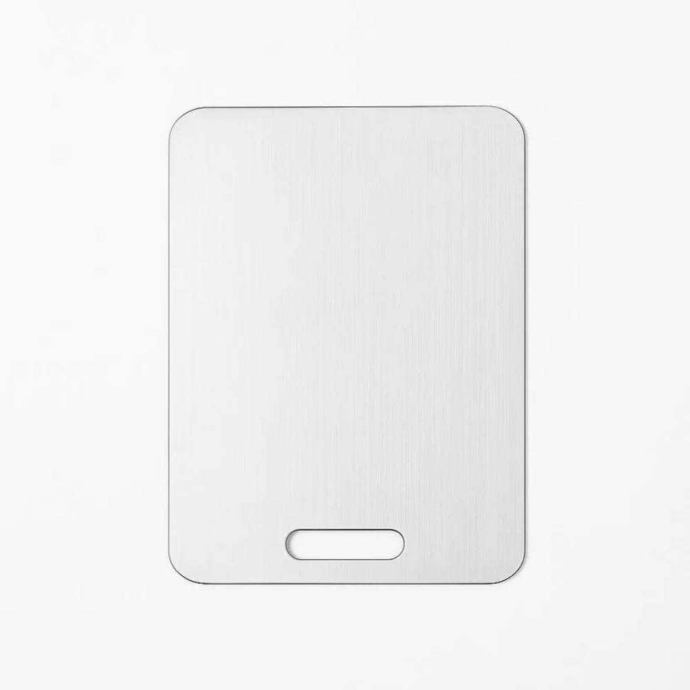 Hygienic Stainless Steel Chopping Board for Meat, Vegetables, and Fruit