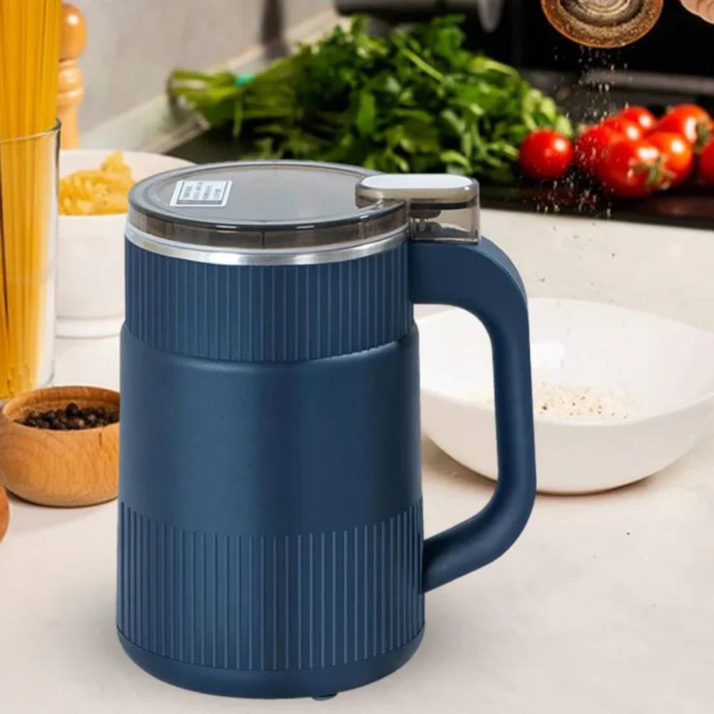 Compact Electric Grain Mill for Fresh Flour and Whole Grain Cereal