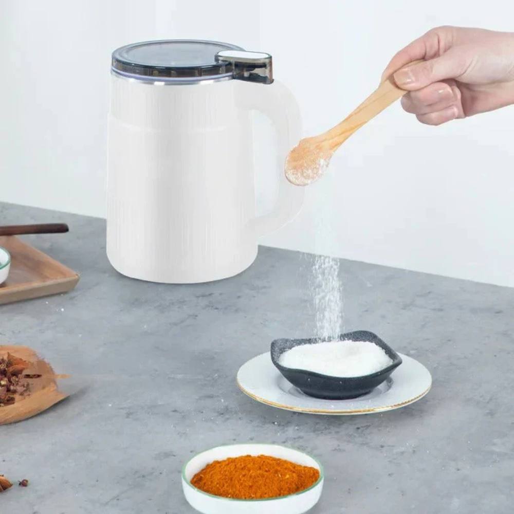 Compact Electric Grain Mill for Fresh Flour and Whole Grain Cereal