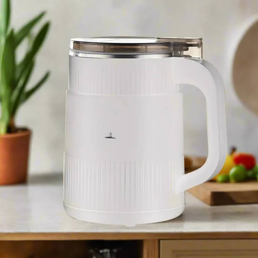 Compact Electric Grain Mill for Fresh Flour and Whole Grain Cereal