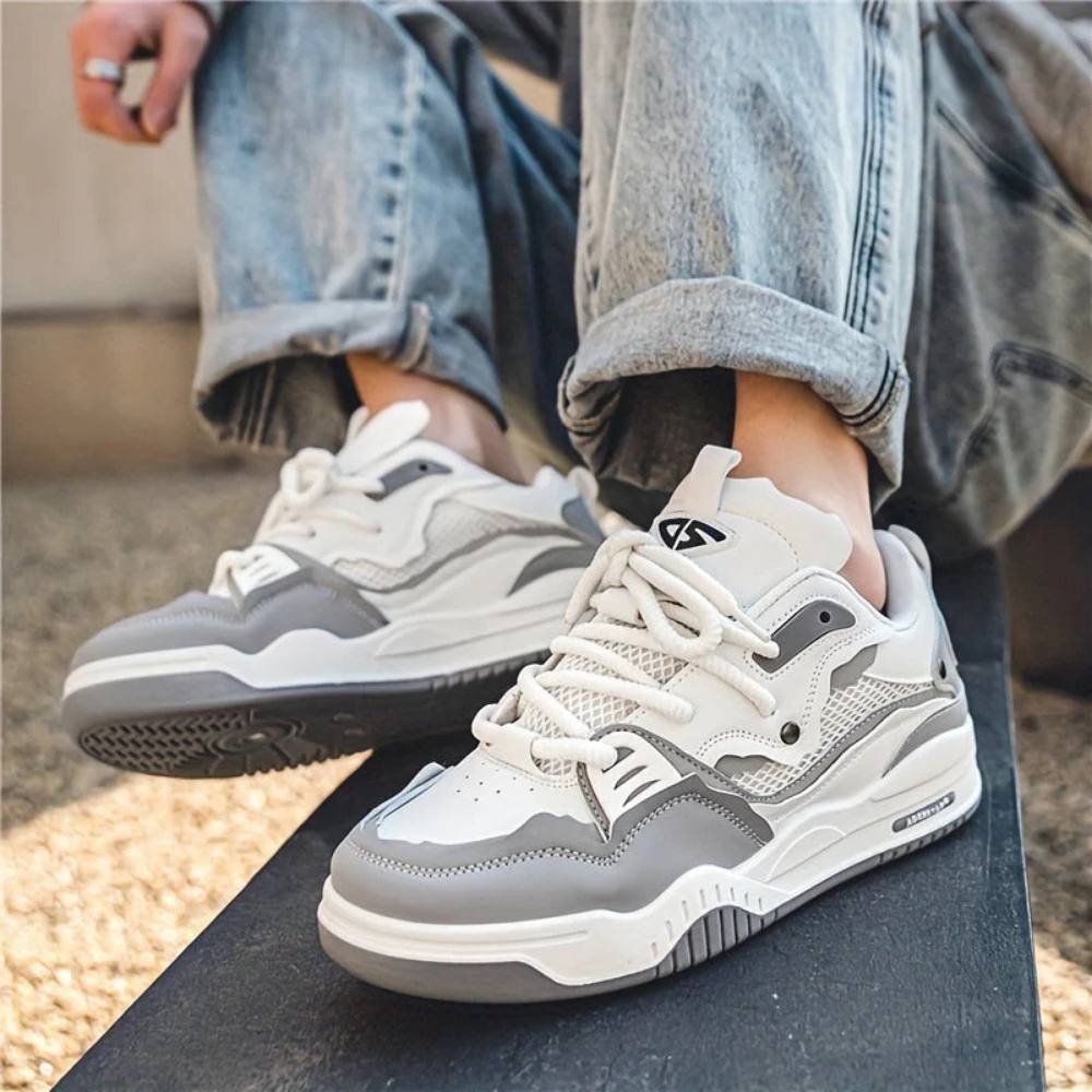 Casual Sport Shoes for Men – Thick Sole Chunky Sneakers
