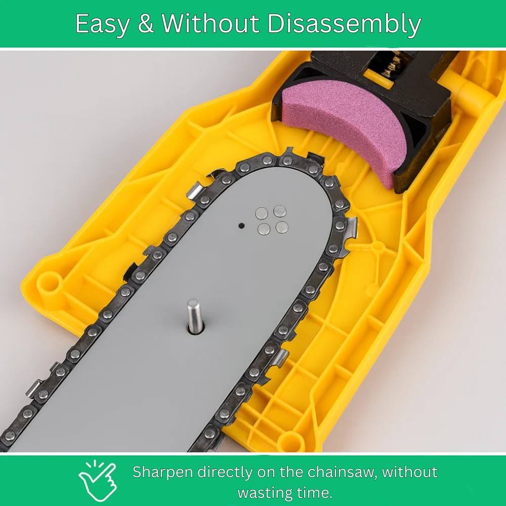 High-Speed Precision Chainsaw Sharpening Tool