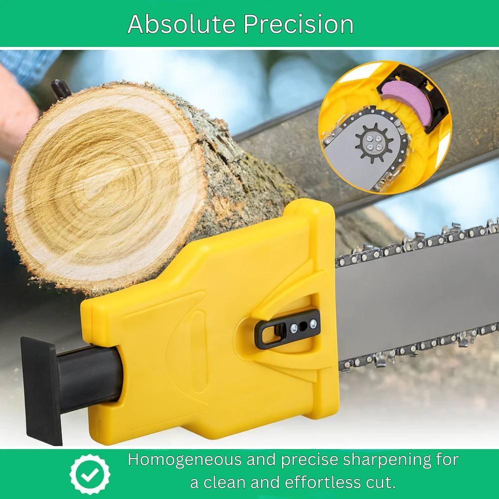 High-Speed Precision Chainsaw Sharpening Tool