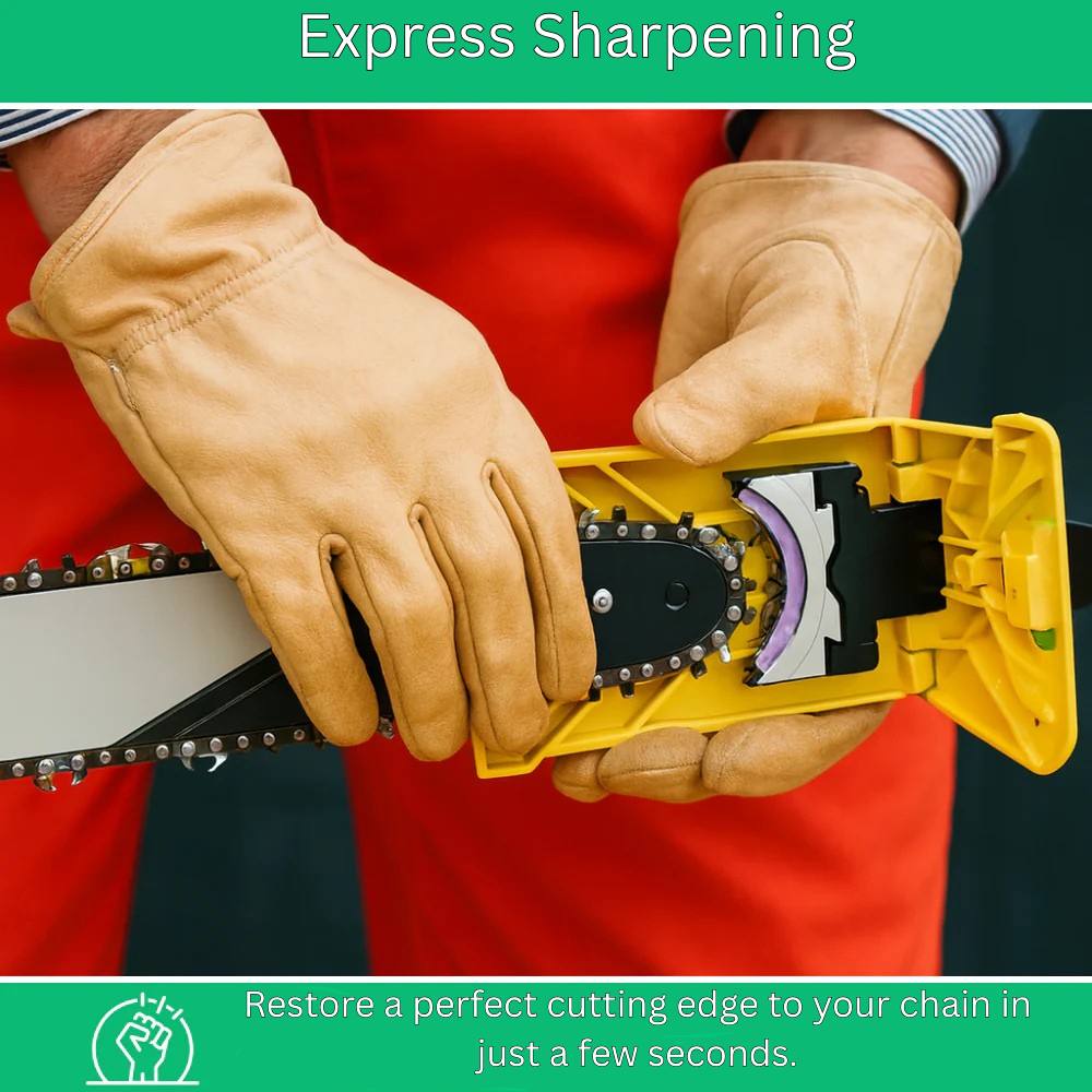 High-Speed Precision Chainsaw Sharpening Tool