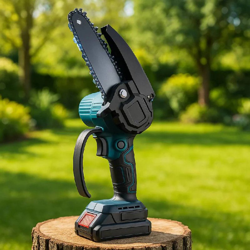 Portable Electric Chainsaw for Quick and Accurate Cutting