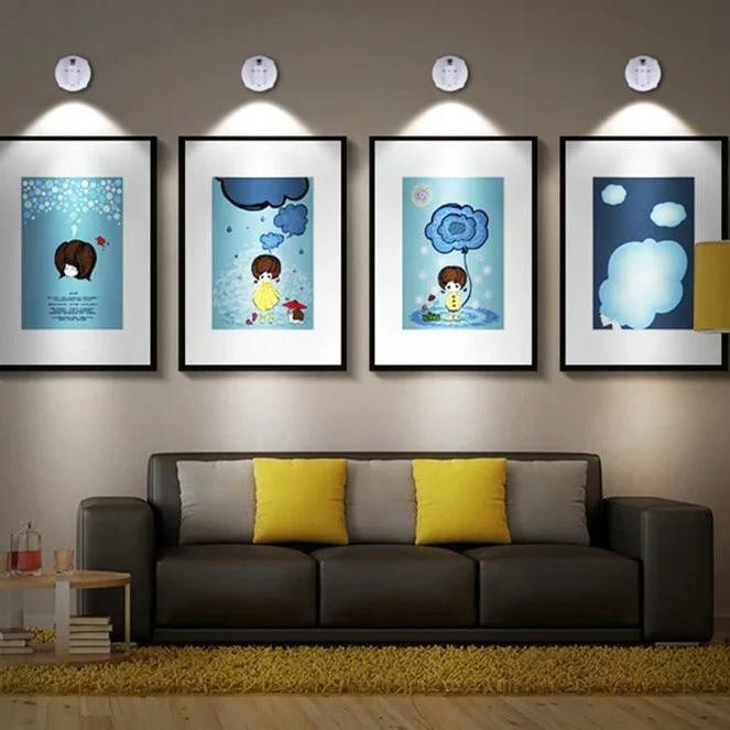 LED Spotlight with Wireless Design for Cozy Ambient Illumination