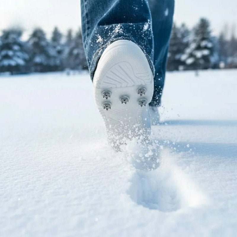 Ice Traction Spikes for Secure Winter Walking