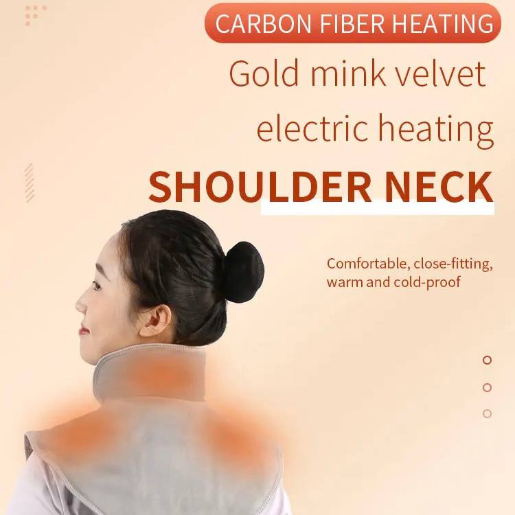 Neck and Shoulder Heating Wrap with 3 Temperature Settings and Timer