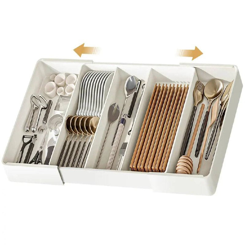 Drawer Organizer with Adjustable Compartments for an Organized Space