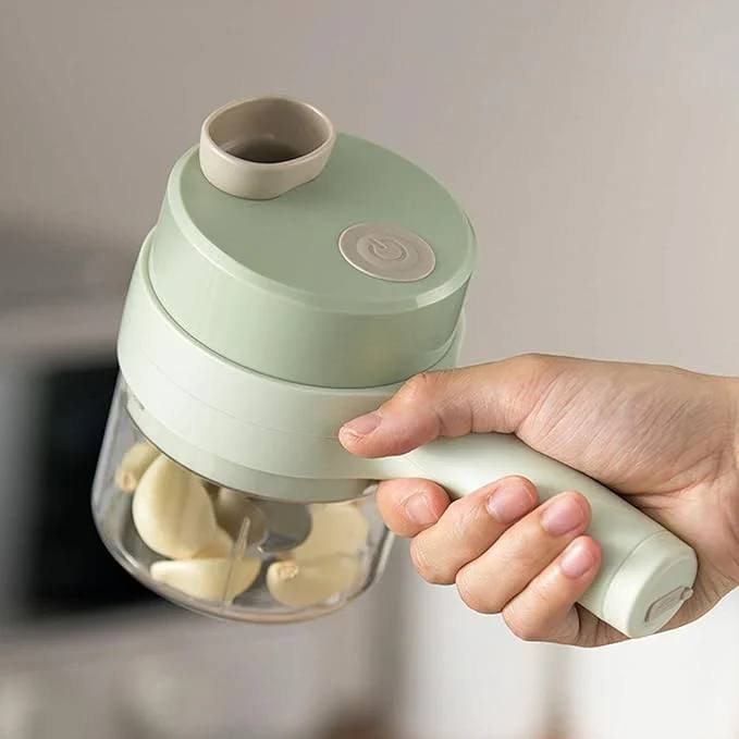 Rapid Meal Preparation Electric Vegetable Cutter and Chopper
