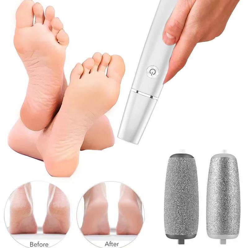 LED Light Foot Callus Remover - Electric with Adjustable Speed Settings