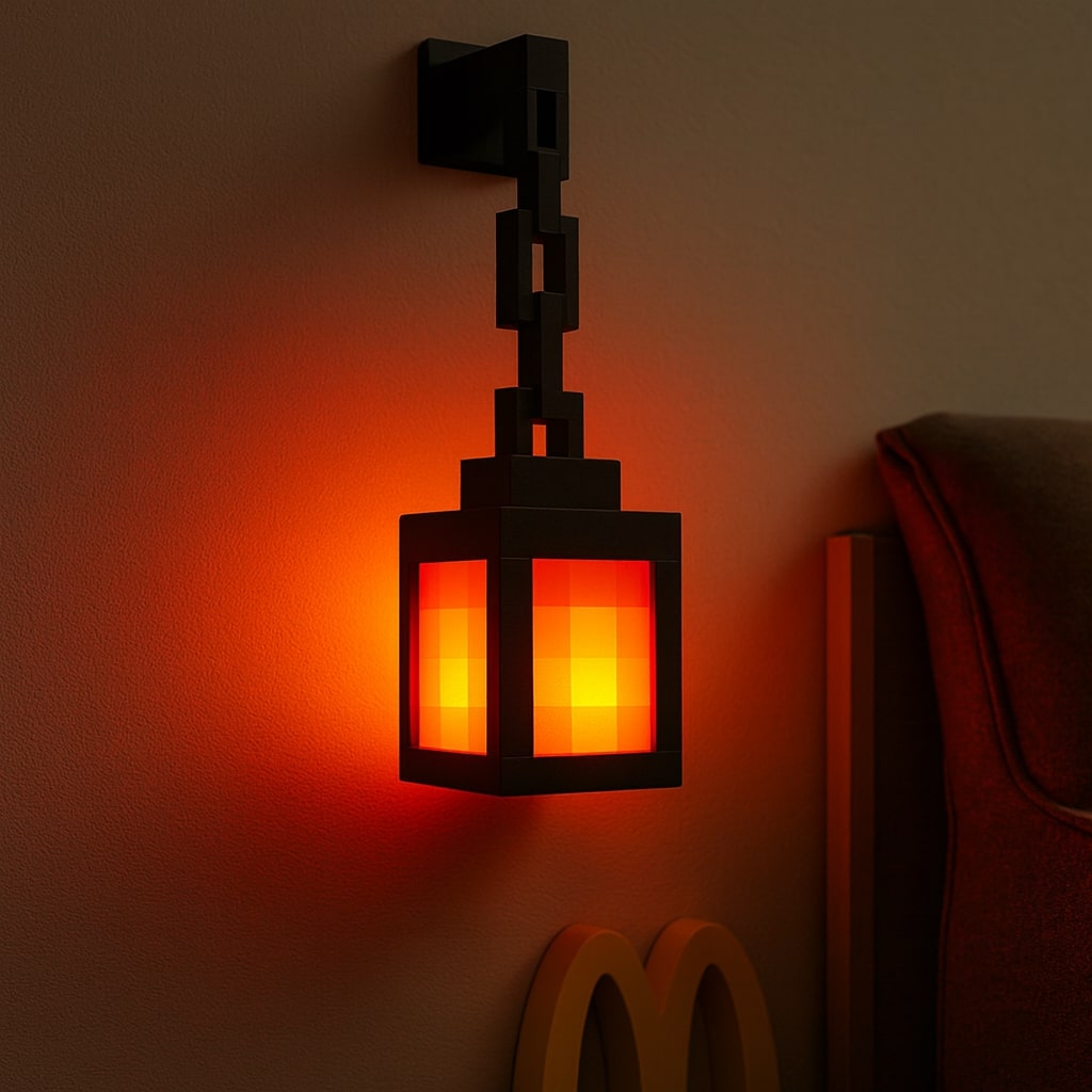 Rechargeable Pixel Art Lamp | Versatile Indoor Lighting
