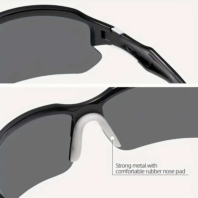 Sports Sunglasses with UV400 Protection for Cycling and Running
