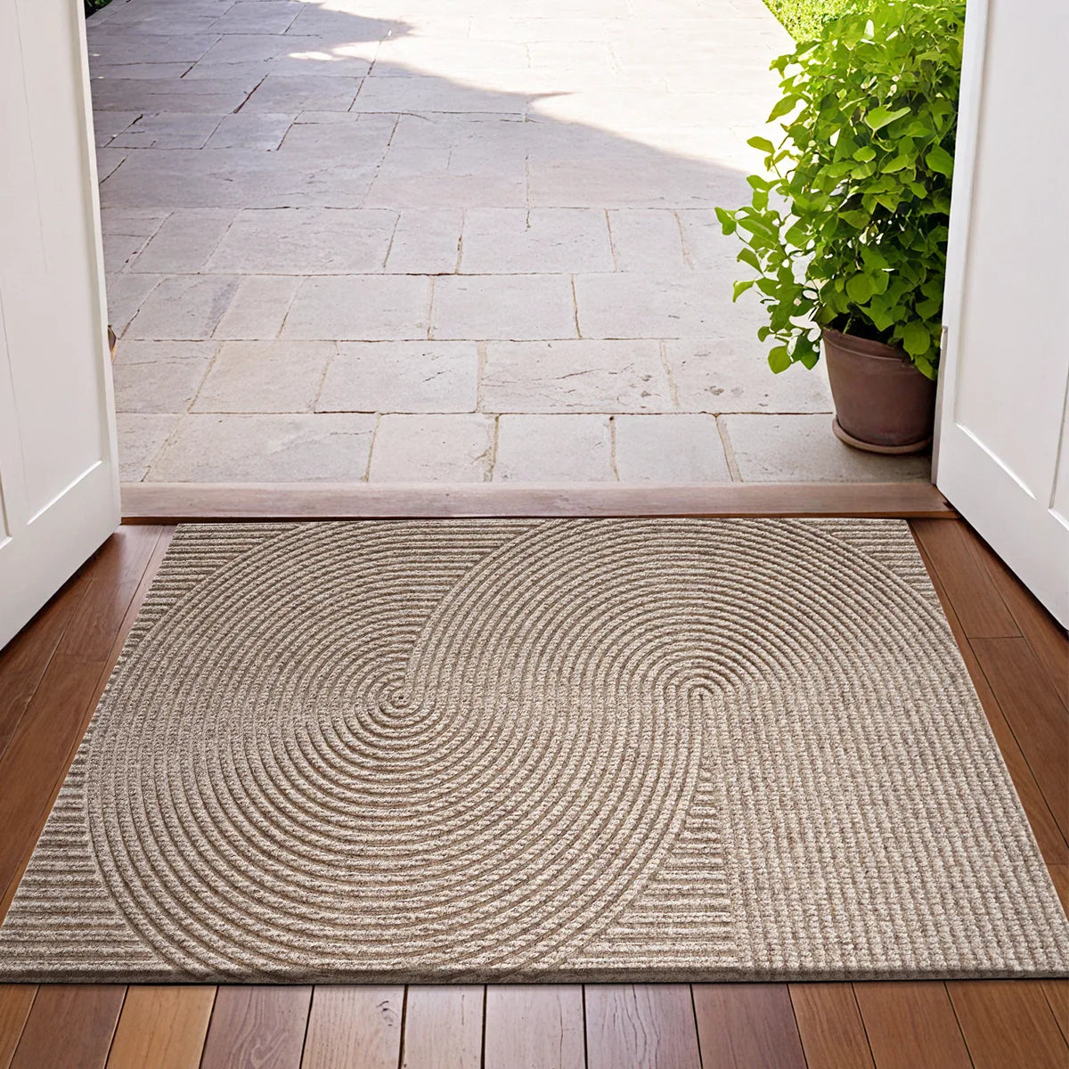 Durable Multi-Surface Entrance Mat | Non-Slip Dirt Catcher