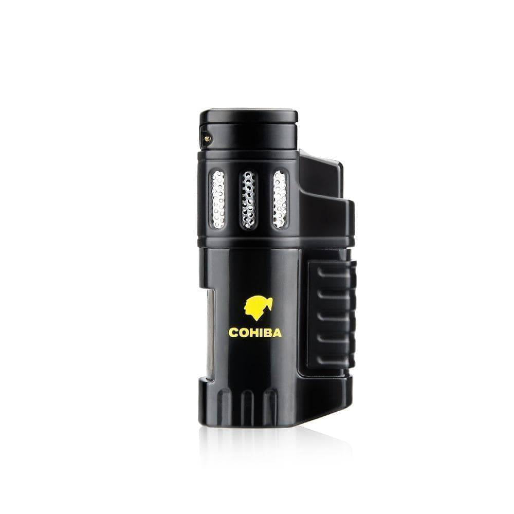 Portable 4-Jet Torch Lighter for Outdoor Activities