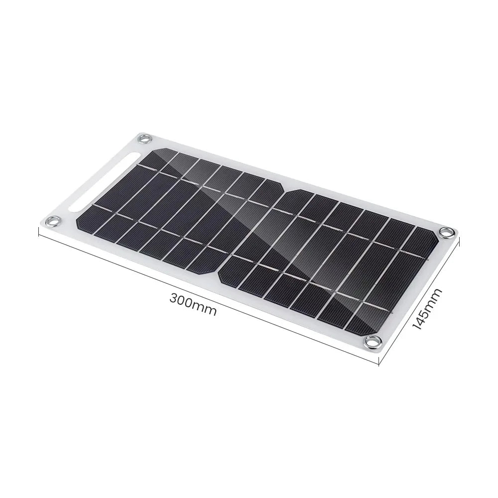 Portable Solar Charger with USB – Outdoor Power Supply