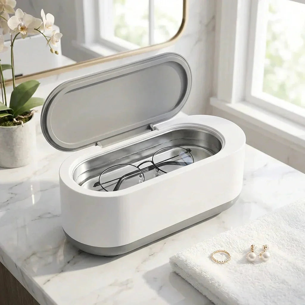 Jewelry and Small Item Ultrasonic Cleaning Device
