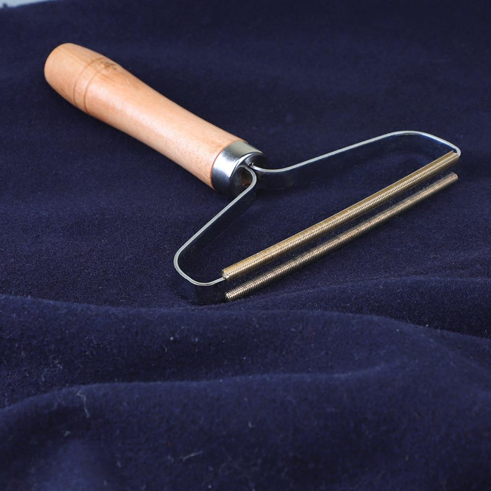 Wooden Fabric Shaver with Copper Blade