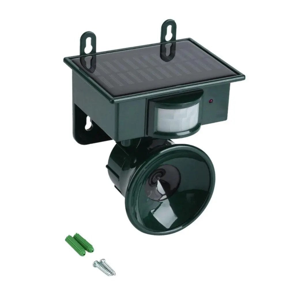 Motion Sensor Solar Bird Deterrent – Ultrasonic and Sound Features
