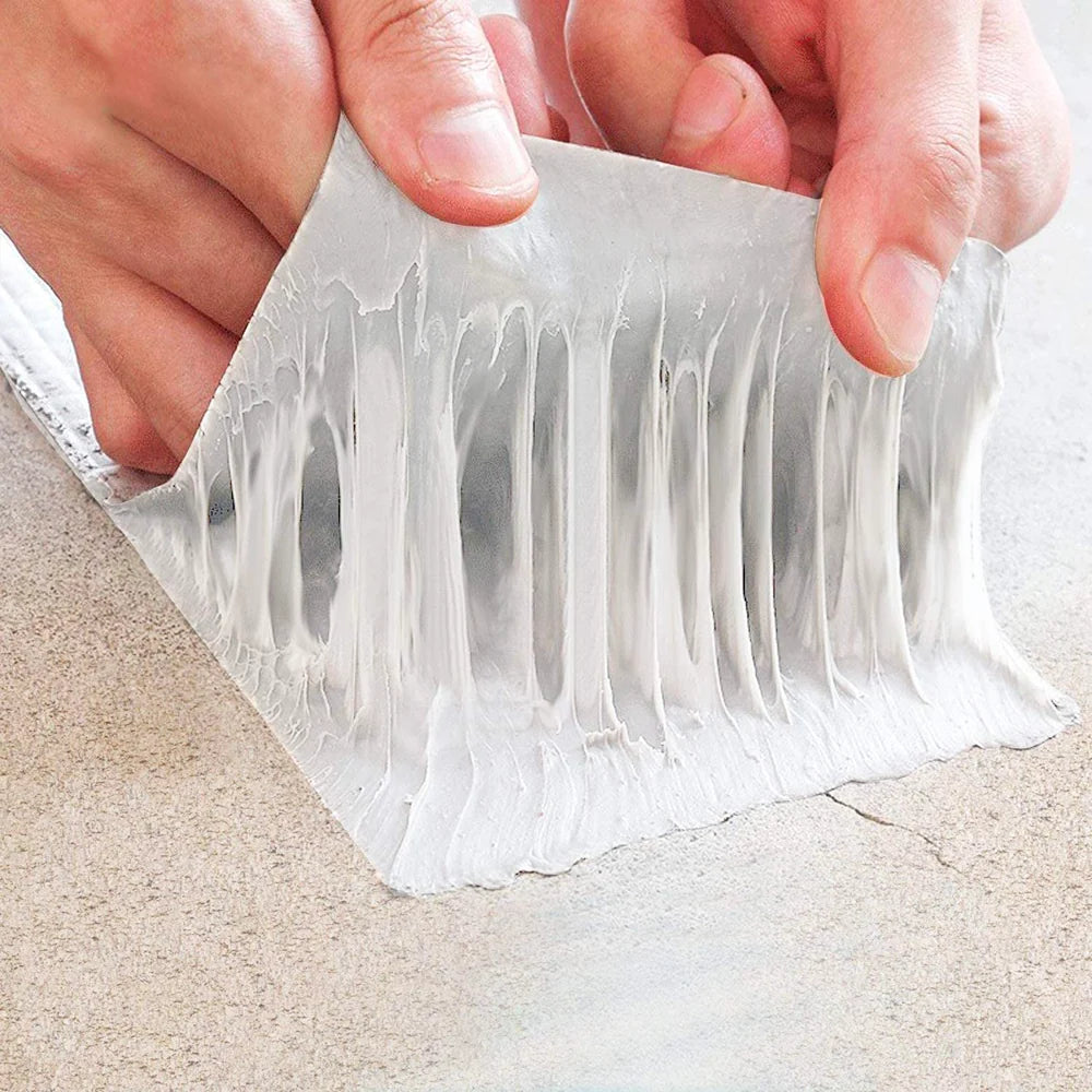 Butyl Waterproof Tape for Sealing Pipes and Surfaces - Aluminum Foil