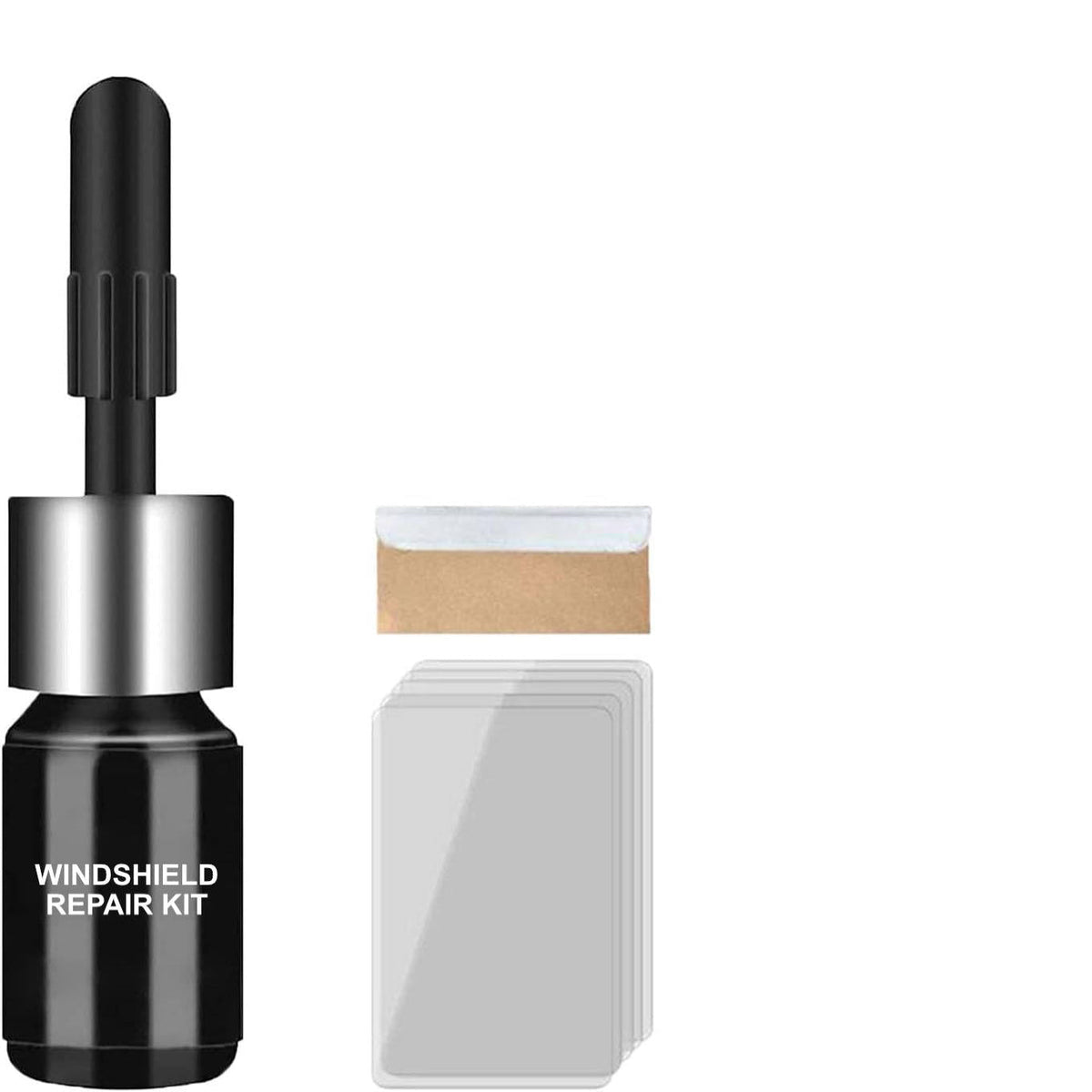 Home Repair Kit for Small Windshield Chip and Crack Fix