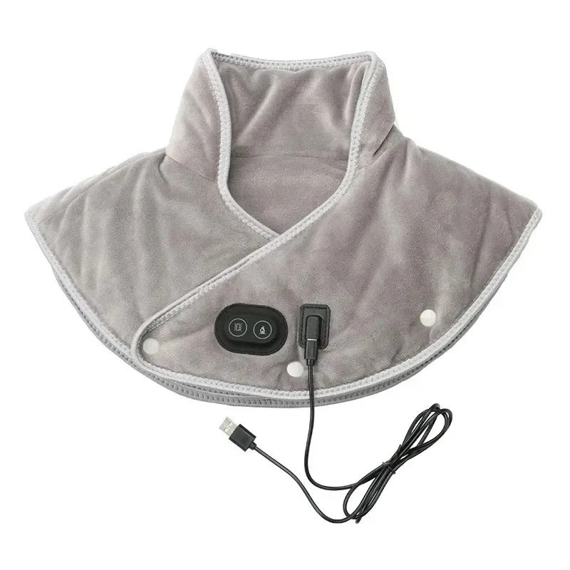 Neck and Shoulder Heated Wrap with USB Power and Three Heat Settings
