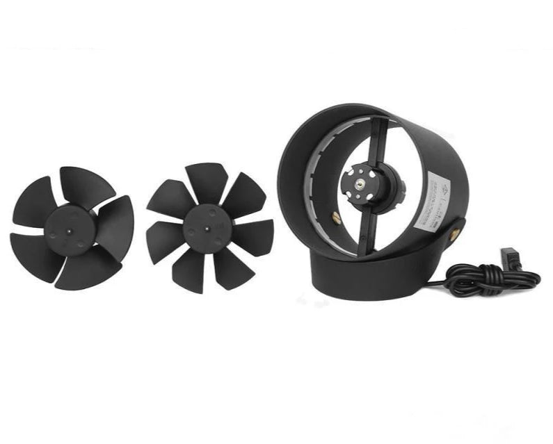 Compact USB Fan with Touch Control – Dual Blade Portable Cooler
