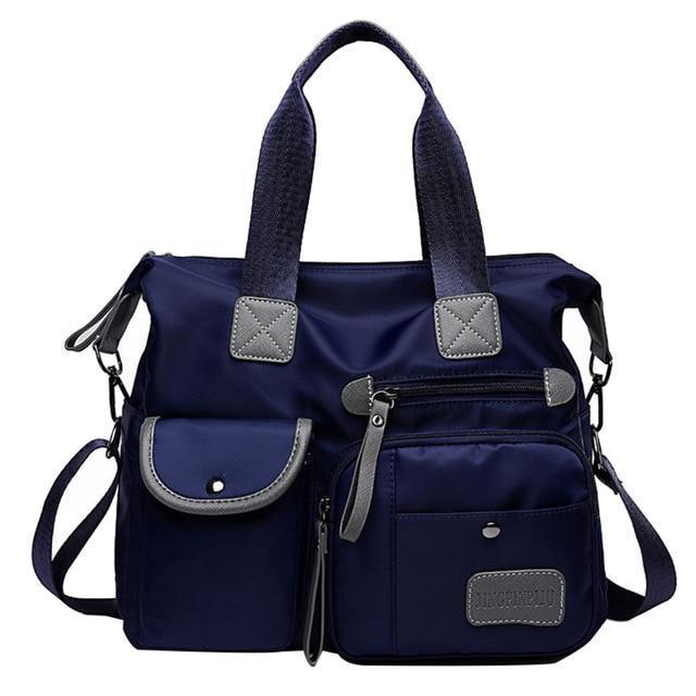 Water-resistant Shoulder Bag for Women Featuring Multiple Compartments