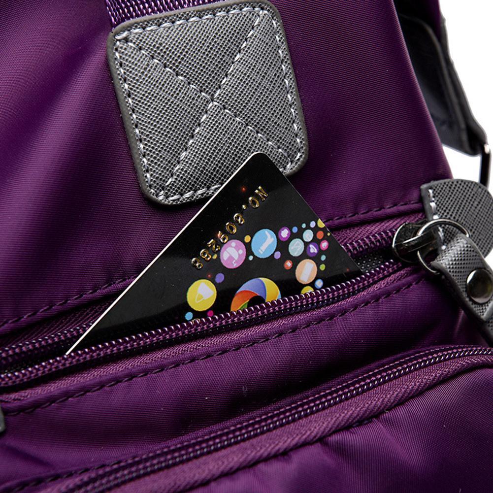 Water-resistant Shoulder Bag for Women Featuring Multiple Compartments