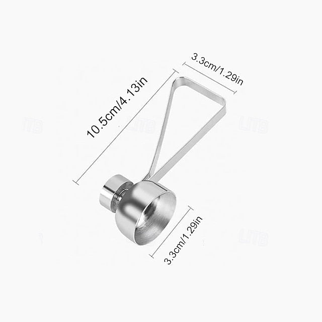 Egg Shell Cutter Tool in Stainless Steel for Soft and Century Eggs