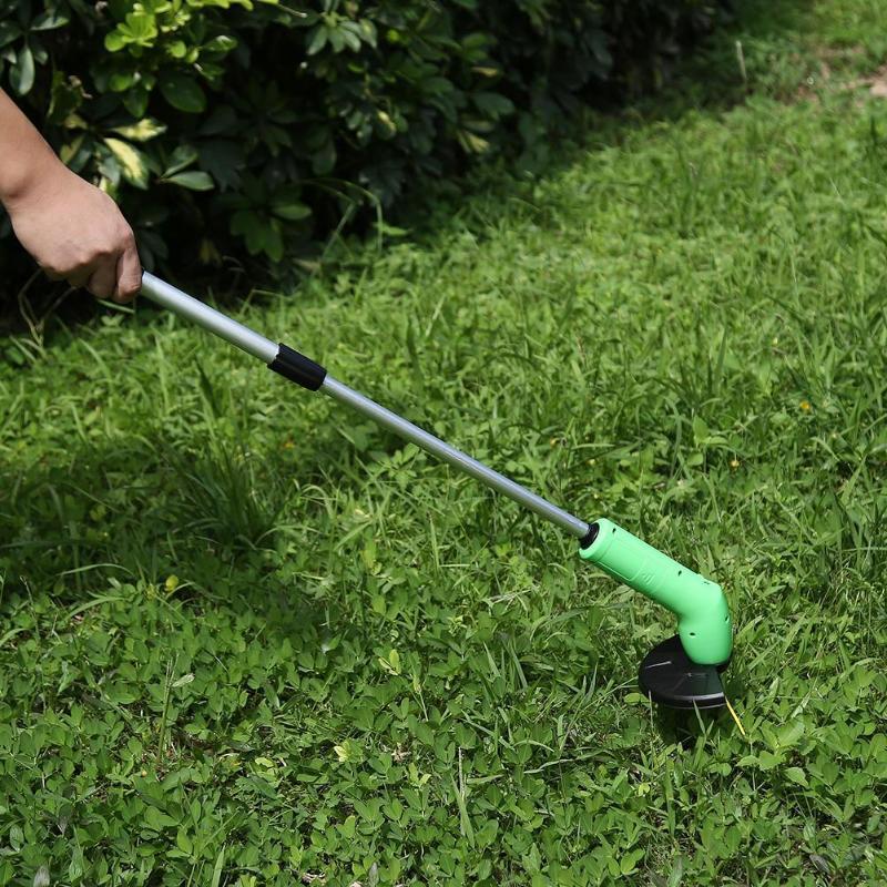 Rechargeable Handheld Weed Eater – Cordless Lawn and Garden Trimmer