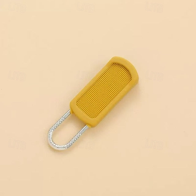 50 Count Removable Rubber Zipper Pulls for Bags, Coats, Luggage, Footwear