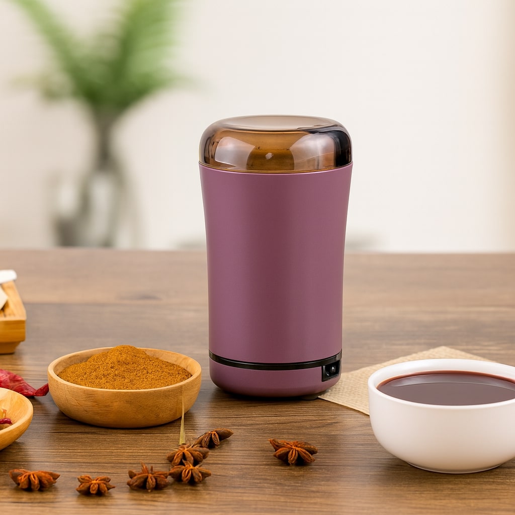 Versatile Electric Grinder for Coffee & Spices – GrindMate