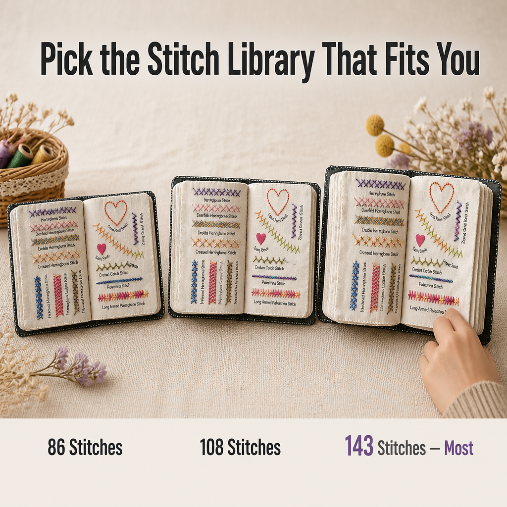 StitchSense™ — Unlock Confident Creativity with Every Stitch You Sew