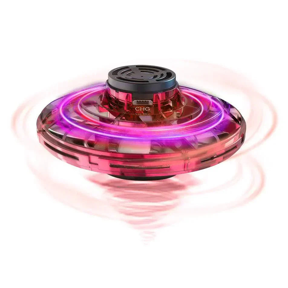 LED Light Display Gyroscope Spinner with Hand Gesture Control