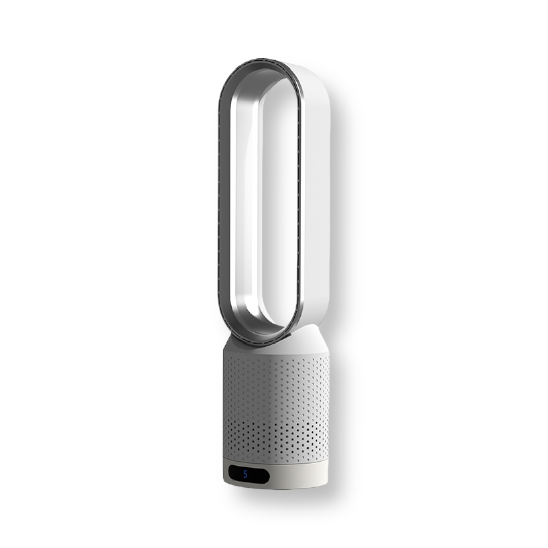 Slim Oscillating Tower Fan with Air Purifier and Ionizer – 3-in-1 Home Cooling Solution for Bedroom and Office
