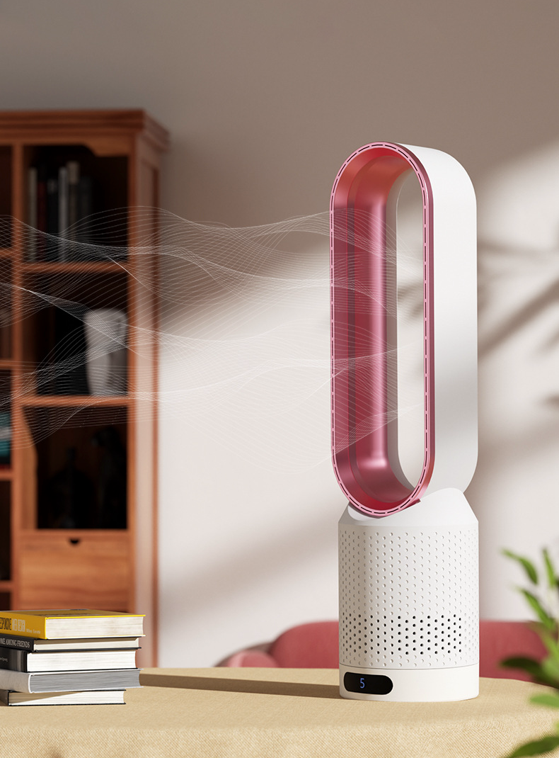 Slim Oscillating Tower Fan with Air Purifier and Ionizer – 3-in-1 Home Cooling Solution for Bedroom and Office