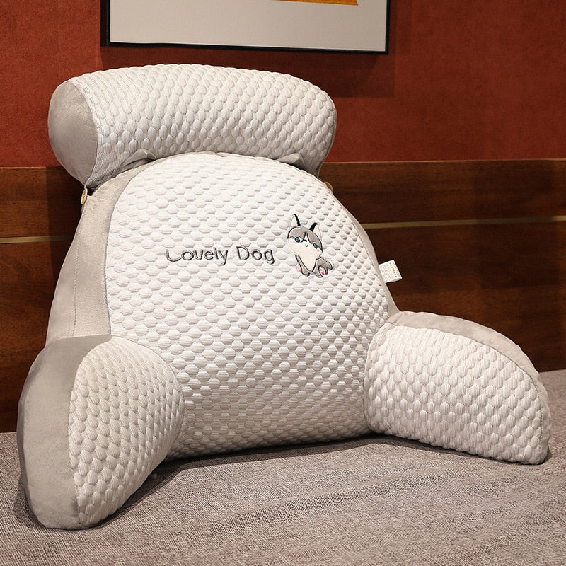 Cozy Support Pillow for Ultimate Comfort | Reading Cushion for Bed & Sofa | SnuggleNest