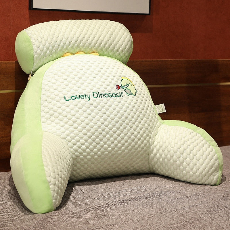 Cozy Support Pillow for Ultimate Comfort | Reading Cushion for Bed & Sofa | SnuggleNest