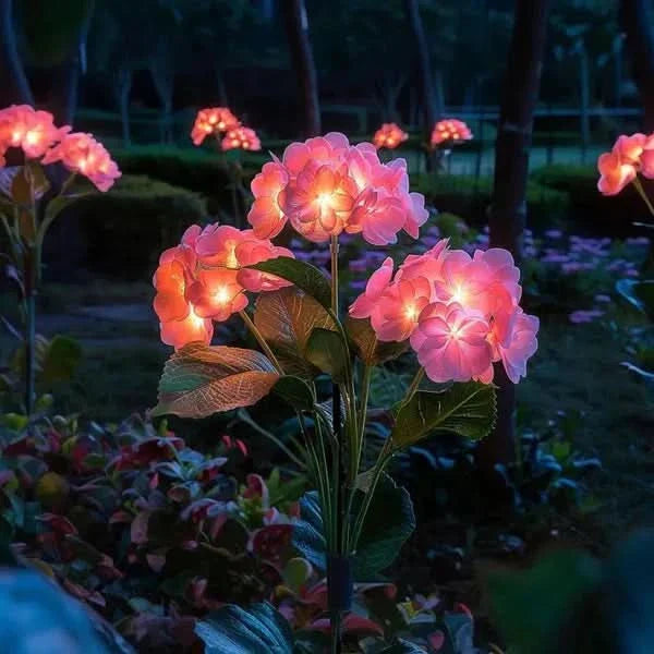 Elegant Outdoor Hydrangea Decor for a Radiant Ambiance