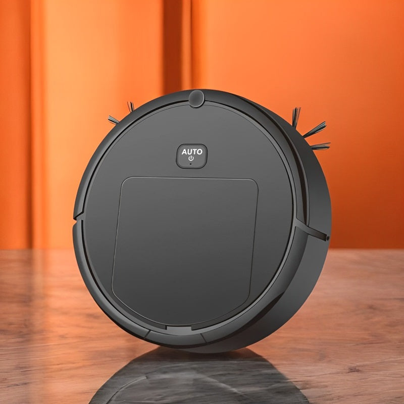 3-in-1 Robot Vacuum and Mop – Slim Design for Hard Floors and Pet Hair