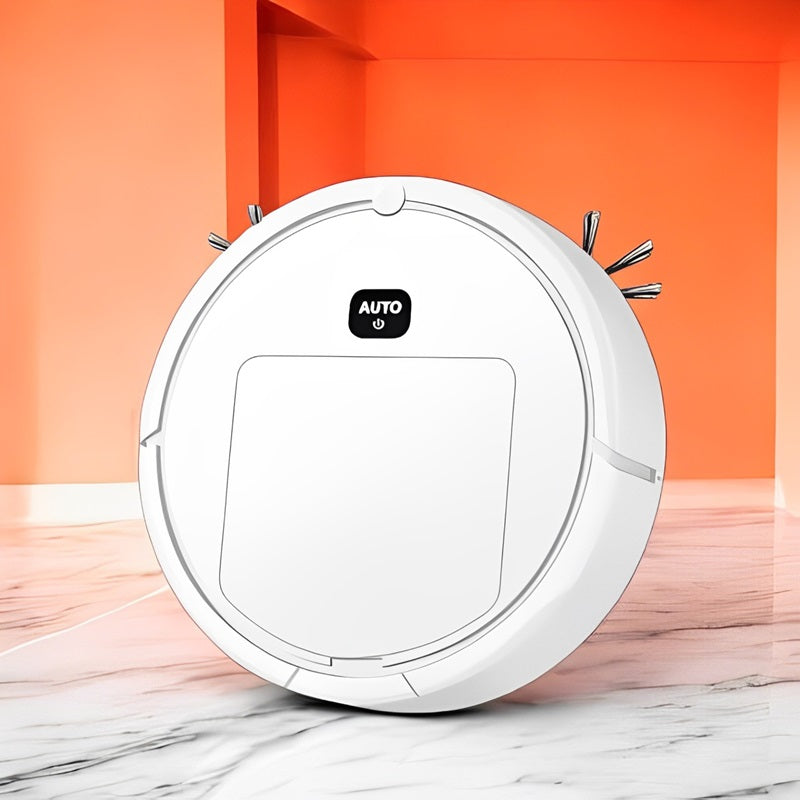 3-in-1 Robot Vacuum and Mop – Slim Design for Hard Floors and Pet Hair