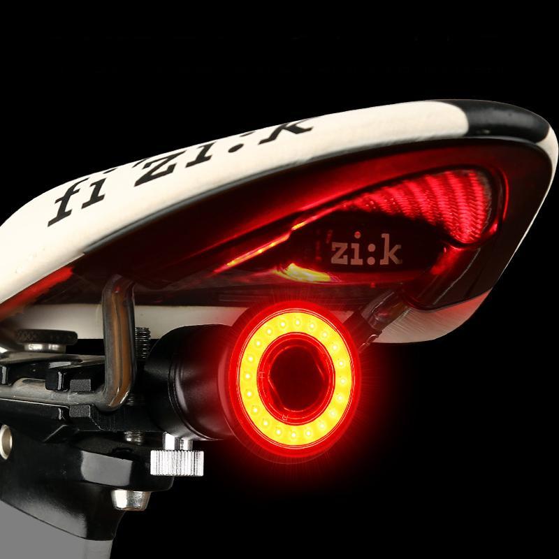 Smart Bicycle Tail Light with 6 Modes & Rechargeable Battery