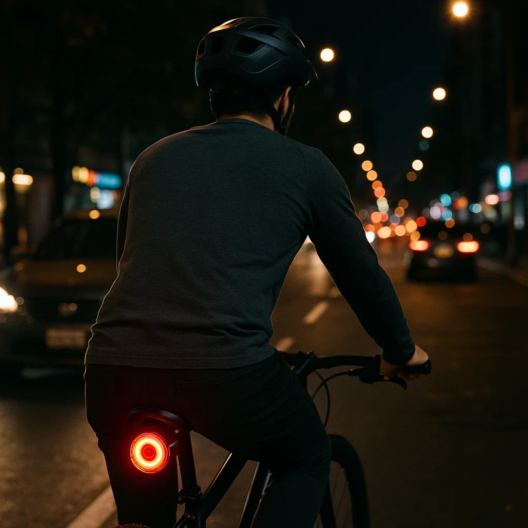 High-Visibility Bicycle Tail Light with 6 Bright Modes