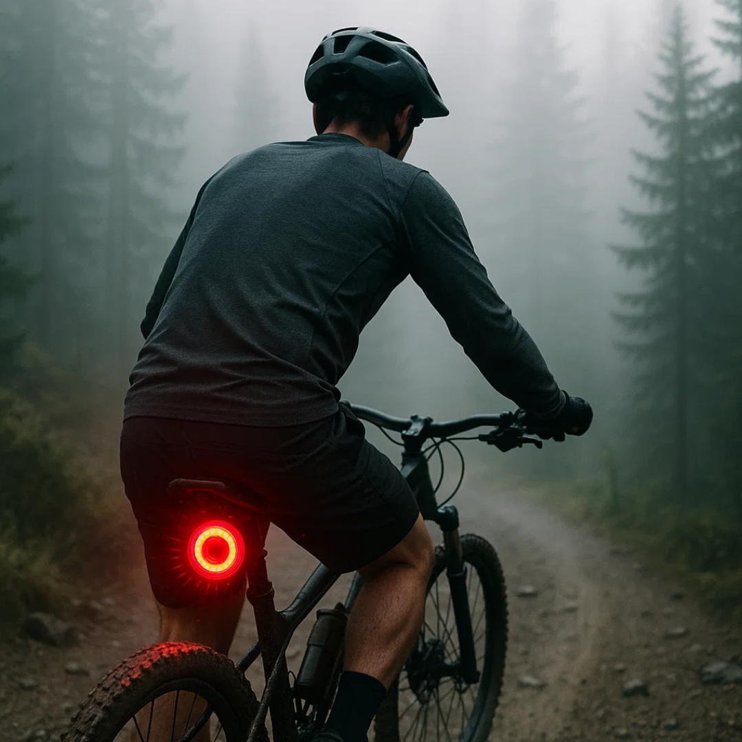 High-Visibility Bicycle Tail Light with 6 Bright Modes