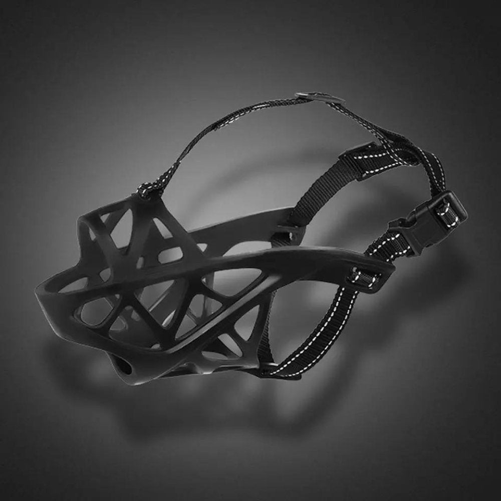 Adjustable Basket Muzzle for Dogs | Anti-Bark and Anti-Bite Protection